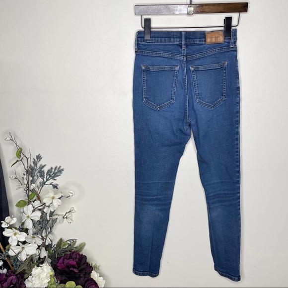 EVERLANE High Rise Skinny Ankle Stretch Jeans ZZ44 - Picture 5 of 8